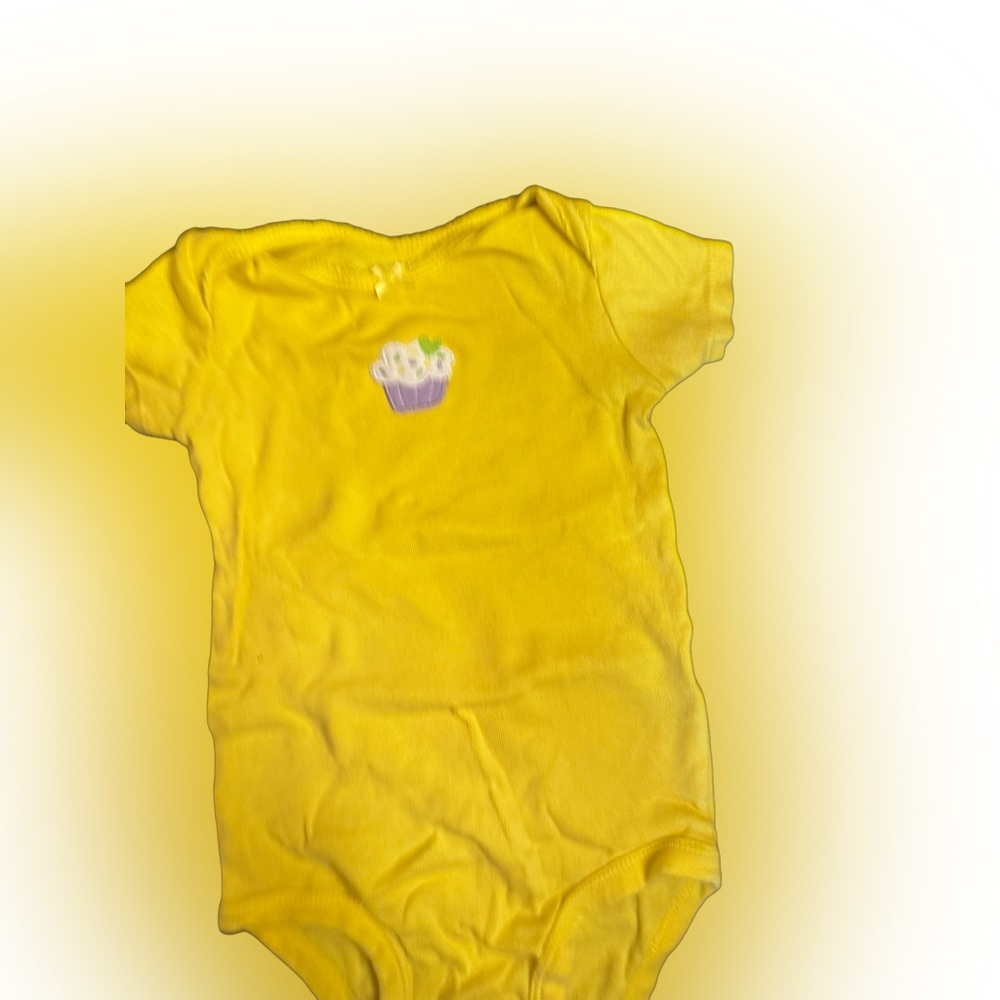 Onesie with pants cute cupcakes 9M